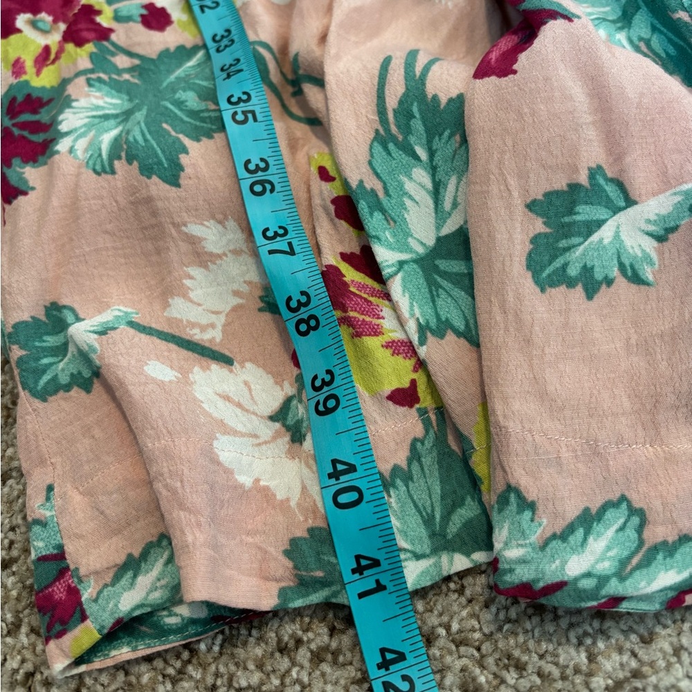 Emily & Fin Pink Floral Dress Size M | feminine | floral | spring | wedding - Picture 9 of 10